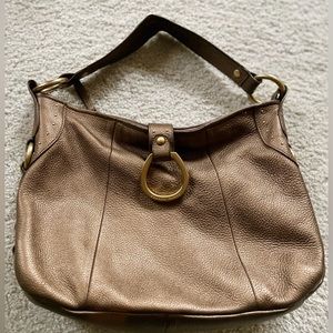 Franco Sarto Bronze Leather Purse